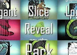 پروژه افترافکت نمایش لوگو Elegant Slice Logo Reveal Pack