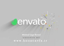 دانلود پروژه افترافکت نمایش لوگو : Minimal Logo Reveal
