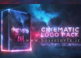 دانلود پروژه افترافکت مجموعه نمایش لوگو سینمایی : Cinematic Saber Logo Pack