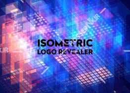 دانلود پروژه افترافکت نمایش لوگو : Isometric Logo Revealer 2