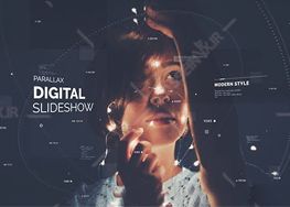 پروژه اسلایدشو افترافکت دیجیتال Digital Slideshow