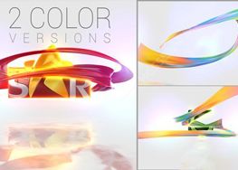 دانلود پروژه افترافکت نمایش لوگو Ribbon logo