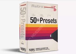 مجموعه 50 پریست ویدیویی VHS Presets Pack