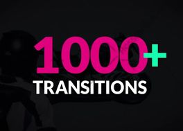 دانلود مجموعه 1000 ترانزیشن آماده Transitions Mega Collection Pack