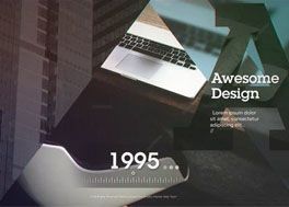 دانلود پروژه افترافکت تایم لاین شرکت Corporate Timeline