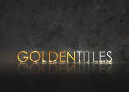 دانلود پروژه افترافکت عناوین طلایی Golden Titles