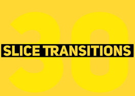 مجموعه 30 پریست ترانزیشن پریمیر Slice Transitions