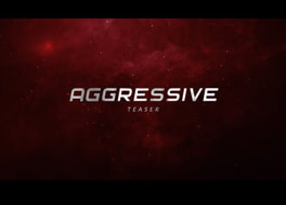 دانلود رایگان پروژه افترافکت تیزر تبلیغاتی Aggressive Teaser
