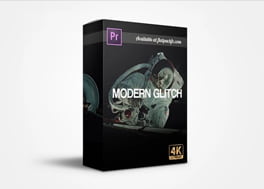 پروژه آماده پریمیر 13 تایتل گلیچ مدرن Glitch Titles Modern