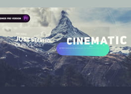 پروژه آماده پریمیر اسلایدشو تیزر سینمایی Cinematic Slideshow