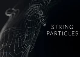 پروژه آماده افتر افکت تیتراژ فیلم + موزیک String Particles