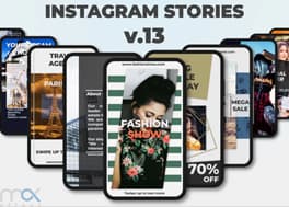 پروژه افتر افکت 10 استوری برای اینستاگرام Story Im