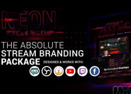 پروژه افتر افکت پکیج استریم ویدیو Stream Branding Package