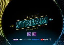 پروژه افتر افکت پک گرافیک استریم آهنگ Stream Audio