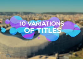 پروژه آماده پریمیر 10 تایتل المان رنگی Elements Titles