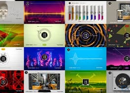 پروژه افتر افکت 50 ویژولایزر موسیقی Music Visualizers