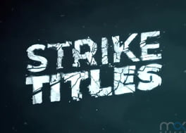 پروژه افتر افکت تایتل اکشن Strike Titles + موسیقی