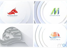 پروژه افتر افکت نمایش لوگو سه بعدی Stylish 3D Logo