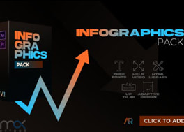 پروژه پریمیر مجموعه اینفوگرافیک کاربردی Infographics Scenes