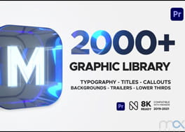 پروژه پریمیر المان 2000 گرافیک متحرک Graphics Library