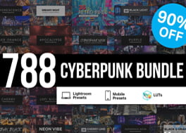 دانلود 788 پریست رنگ سایبرپانگ Cyberpunk Luts