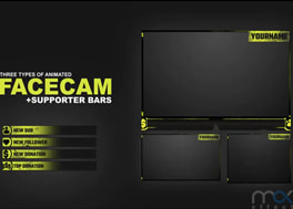 پروژه افتر افکت المان پکیج استریم Stream Package V3