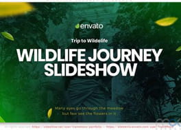 پروژه افتر افکت اسلایدشو سفر به حیات وحش Wildlife Journey
