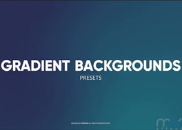دانلود پریست افتر افکت پس زمینه متحرک Animated Gradient