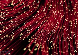 فوتیج بک گراند موشن گرافیک فیبر نوری Colorful Glowing Fiber