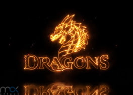 پروژه افتر افکت نمایش لوگو با آتش Dragon Fire Logo