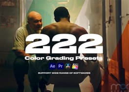 222 پریست رنگ منحصر به فرد Colorify LUTs