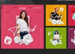 فایل لایه باز پست اینستاگرام انگیزشی زنان women empowerment