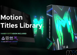 پروژه افتر افکت مجموعه تایتل موشن Motion Titles Library