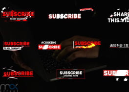 پروژه افتر افکت 10 تایتل زیرنویس سابسکرایب یوتیوب Subscribe