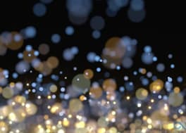 فوتیج نور بوکه رنگارنگ به شکل بارش برف Bokeh Shower