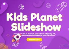 پروژه پریمیر اسلایدشو برنامه کودکان Kids Planet Slideshow