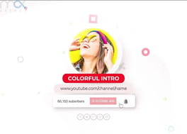 پروژه افتر افکت اینترو یوتیوب Youtube Intro + موزیک