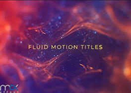 پروژه پریمیر تایل موشن با سبک مایع Fluid Motion Titles