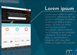 پروژه آماده پریمیر ارائه کوتاه معرفی و خدمات وبسایت