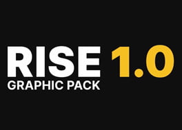 پروژه افتر افکت 465 المان گرافیک Graphics Pack | Rise
