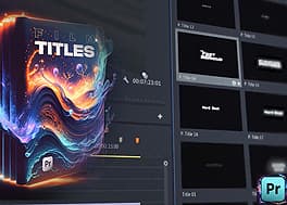 مجموعه تایتل سینمایی پریمیر Pro Titles