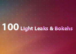 100 فوتیج کاربردی نشت نور و بوکه Light Leaks