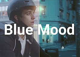 پریست رنگ آبی برای ادیت فیلم با پریمیر