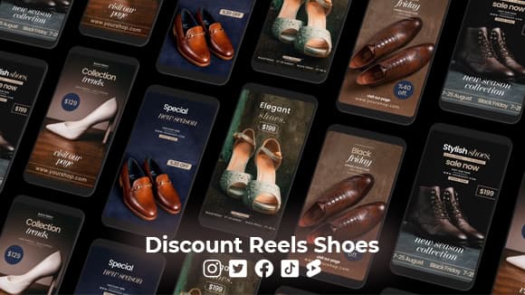 ساخت ریلز خرید و فروش کفش برای شبکه اینستاگرام