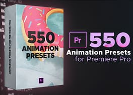 550 پریست انیمیشن پریمیر Animation Presets