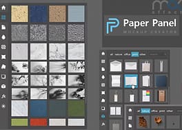 دانلود پلاگین Paper Panel برای فتوشاپ