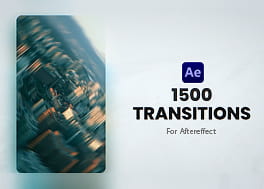 1500 ترانزیشن افتر افکت رزولوشن عمودی Vertical Pack