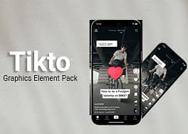 پروژه پریمیر ابزار گرافیک تیک تاک Toki Elements