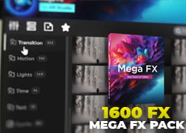 1600 پریست افتر افکت ادیت ویدیو AtomX | Mega FX