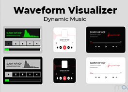 پروژه افتر افکت ویژولایزر موزیک Waveform Visualizer